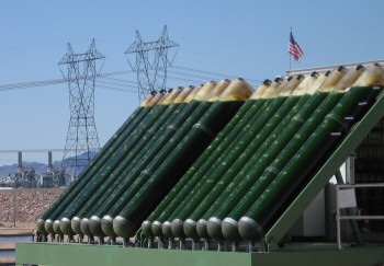 panneau solaire de production d'huile carburant à base d'algues