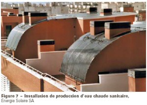 panneau solaire EPDM intégré