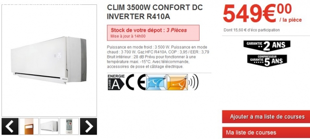 Climatiseur Inverter Airton