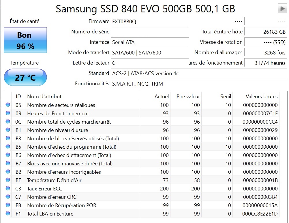 Qualité et durée de vie des disques SSD (SLC, MLC, TLC, QLC) Page 5
