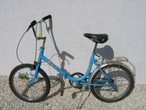 Bicicleta plegable o plegable