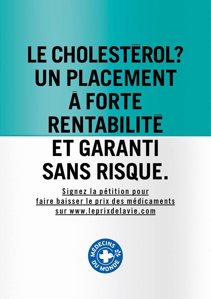 Médecins du monde Cholestérol