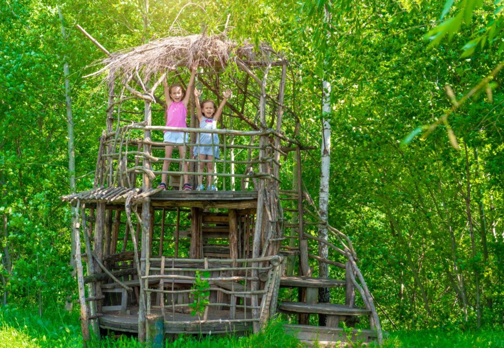 cabane de jardin