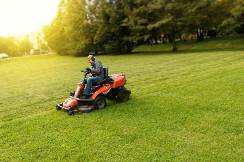 mower tractor