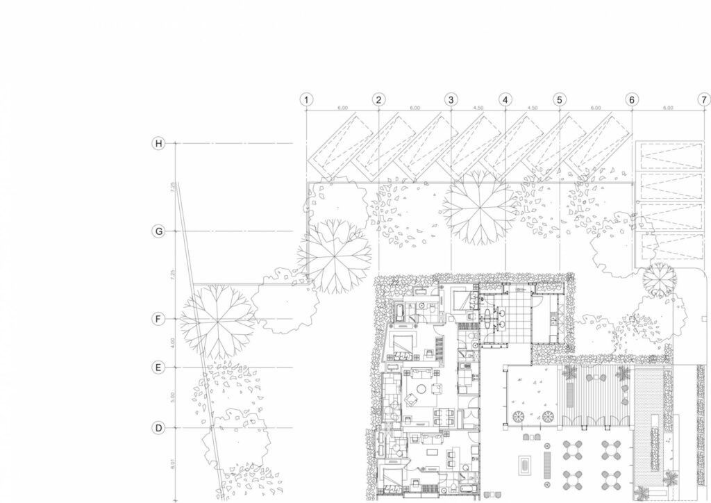 plan de masse intérieur