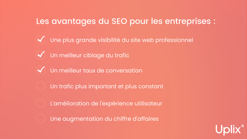 avantage SEO