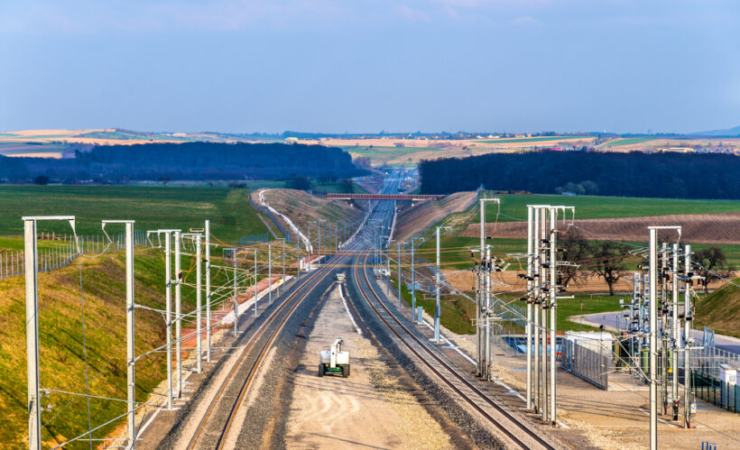 LGV Est en construction à Saverne